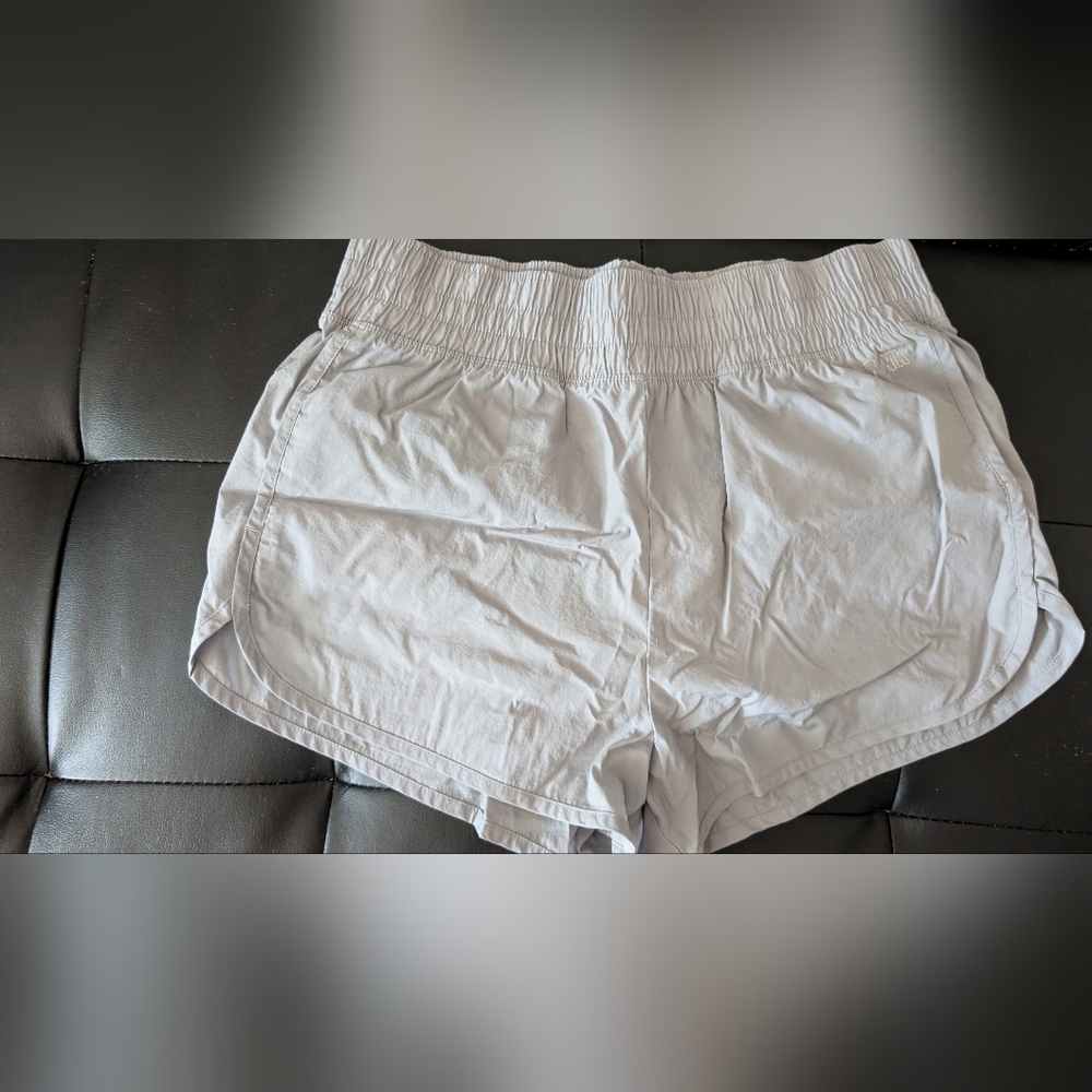 PINK Victoria's Secret Gray Athletic Shorts Lightweight Elastic Waist